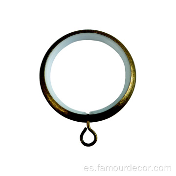 Metal Hanging Clip Cortina de ducha Anillo de gancho